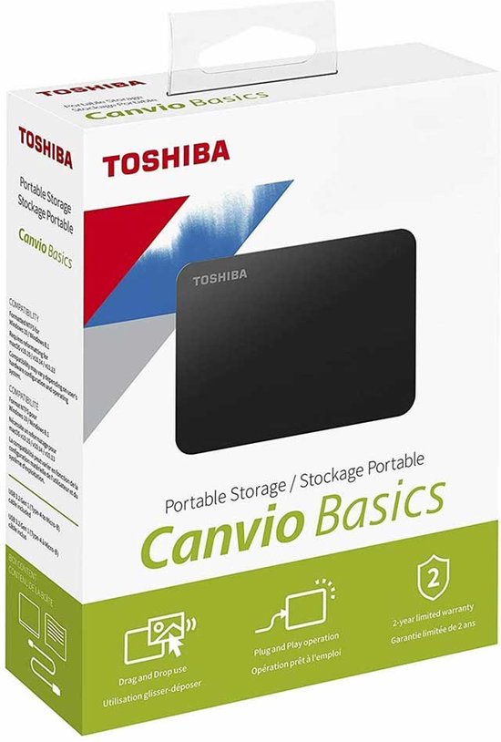 Toshiba Canvio Basics - 4 TB van Merkloos — afbeelding 2