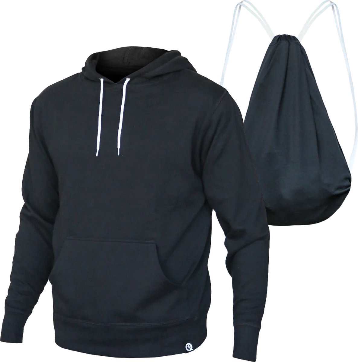 Originele Quikflip rugzak hoodie maat XL - hoodie en rugzak ineen - gezien op sharttank USA - Exclusief verkrijgbaar bij Rustaagh.nl
