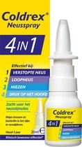 Coldrex 4-in-1 Neusspray - neusspray opent, reinigt en zuivert de neus - 20ml