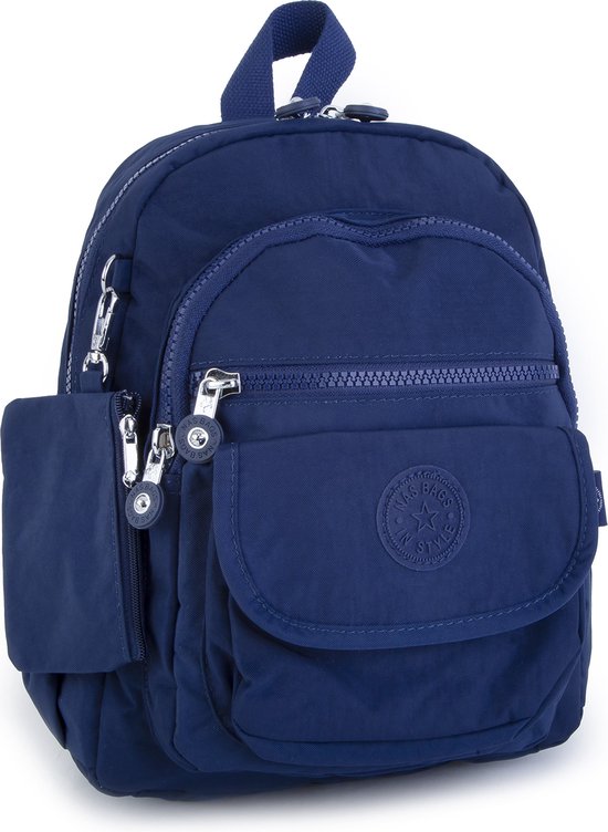 Nas Bag Travel Nurse Bag, Grand sac à langer, sac à langer, sac à dos essentiel unisexe, sac d'école (bleu marine) - imperméable