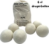 Betu Company Dryer Balls Wool - Sèche-linge - économie d'énergie - Wool Dryer Balls - Dryer Balls - Dryer Balls - Réduction du temps de séchage - Set 6 Pièces - Betucompany