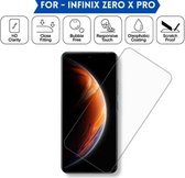 Beschermlaagje - Infinix Zero X Pro - Gehard Glas - 9H - Screenprotector