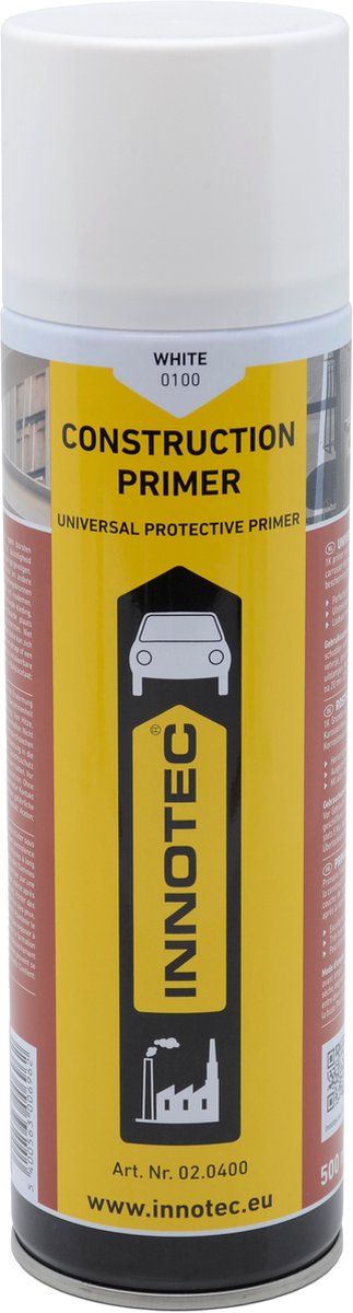 Primer, constructie primer 500ml, grondverf wit