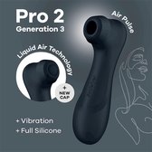 Satisfyer Pro 2 Generation 3 Luchtdruk Vibrator - Zwart