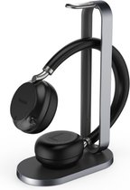 Yealink BH72 UC + Stand - Headset - draadloos - USB Type-A - Bluetooth 5.2 - zwart