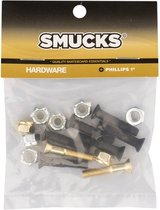 Smucks - Phillips - Hardware - Zwart - Goud - 1" Inch