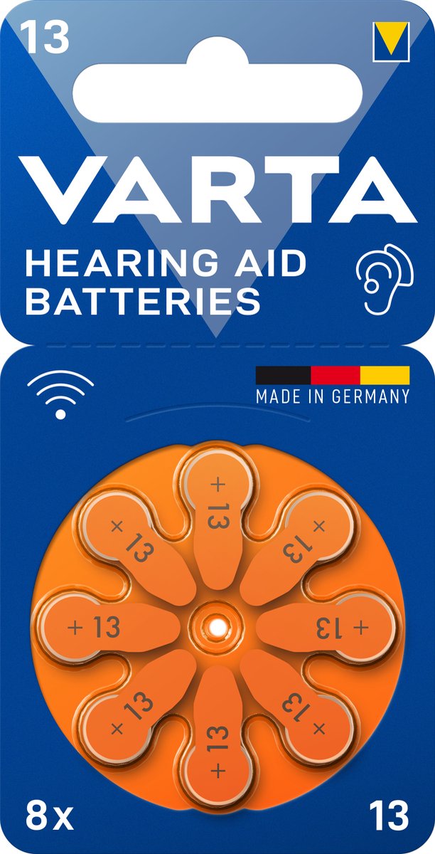 Varta gehoorbatterij 13 blister 8