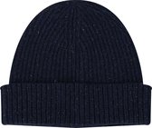 Profuomo Hat Wool Polyamide Mutsen Heren - Donkerblauw - Maat ONESIZE