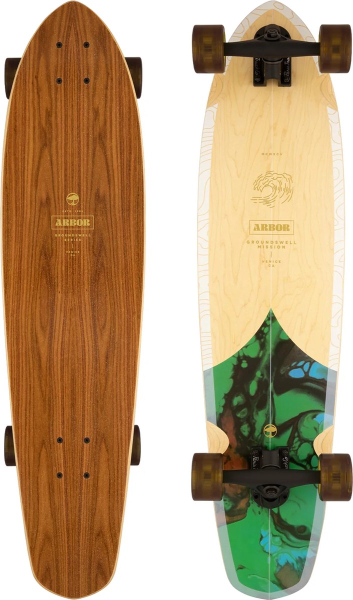 Arbor Longboard Groundswell Mission 35 Veelkleurig