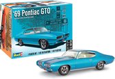 1:24 Revell 14530 69 Pontiac GTO Car - The Judge - 2N1 Kit Plastic Modelbouwpakket