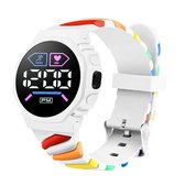 Swirl Digital Horloge - Wit | Ø 37 mm | Siliconen | Fashion Favorite