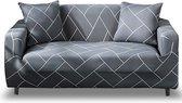 Elastische bankovertrek, sofa-overtrek, 1-, 2-, 3-, 4-zits bankovertrek, sofa-afdekking, patroon, hoezen voor L-vormige bank, fauteuils in verschillende maten en kleuren