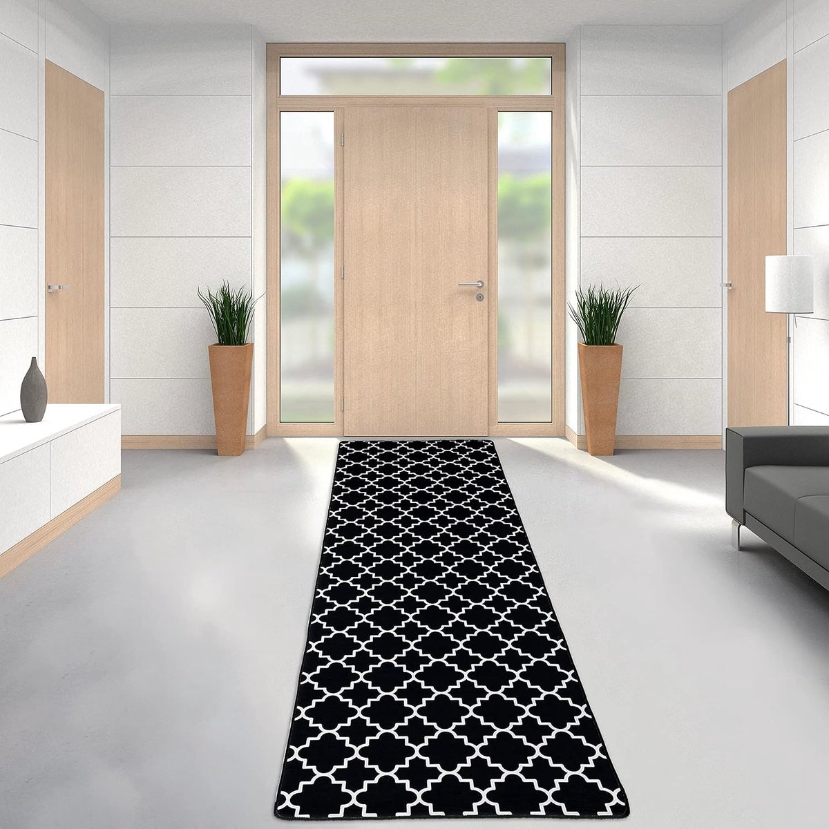 Color G Tapis Entrée Tapis de Porte Antidérapant, 80 x 120 cm Paillasson  Doux Lavable en Machine Tapis d'entrée pour Intérieur, Extérieur, Chambre,  Cuisine, Couloir, Salon, Cour - Gris : : Cuisine