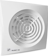 Bol.com Soler & Palau Badkamer - Toilet - Ventilator | Silent 100 CRZ badkamerventilator timer 95 m3/h aanbieding