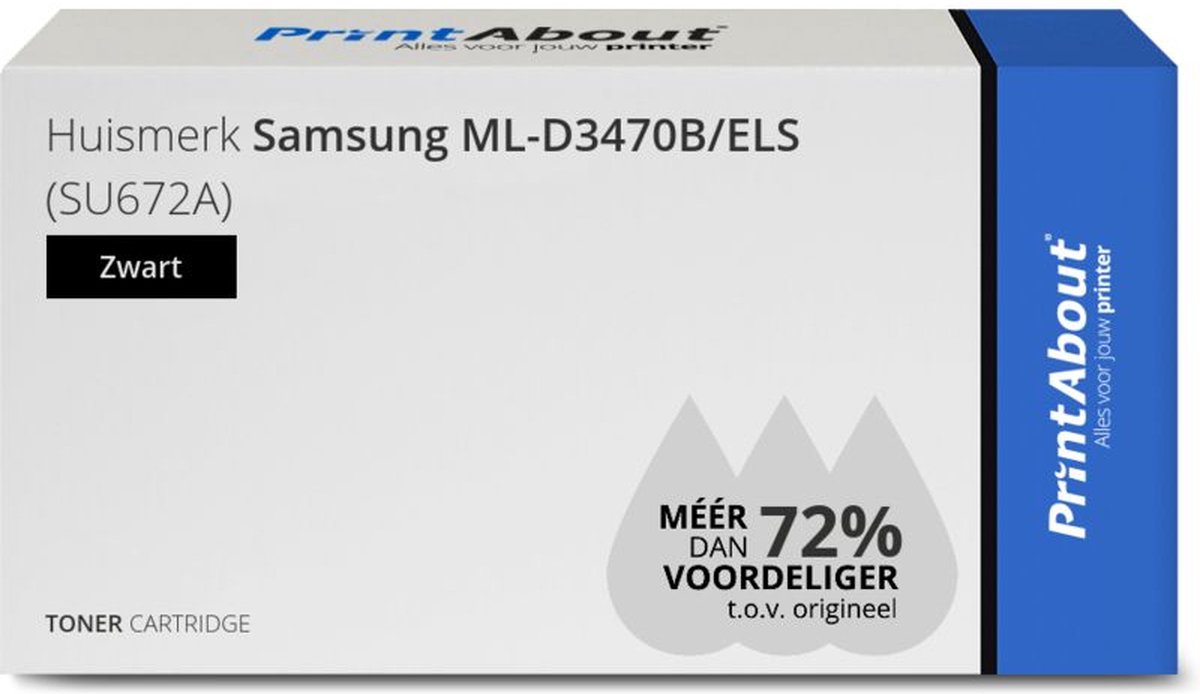 PrintAbout - Alternatief voor de Samsung ML-D3470B/ELS / zwart