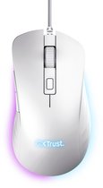 Trust GXT 924W YBAR+ - Pro Gaming Muis - RGB verlichting - 25600 dpi - Wit