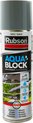 Rubson Aquablock Spray 300 ml Grijs | Coating Isolatie Spray Grijs | Overschilderbaar Repair Coating Spray | Universele Toepassing | Vloeibaar Rubber seal | Rubber spray & Rubber coating.