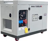 Diesel generator 7,5kW 1x230V + 3x400V MW Tools DG75E