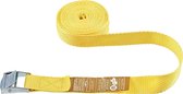 Sjorband - eendelig - 5 m x 25 mm - 250 kg maximale belastbaarheid - met klemslot, zonder haken - van polypropyleen/spanband/ladingbeveiliging/ratelgordel / B34408
