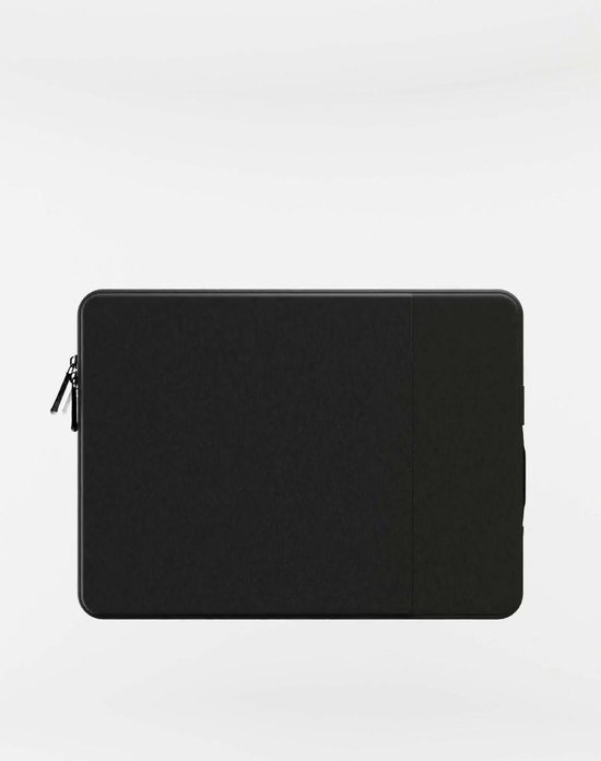 Housse pour ordinateur portable de luxe Coverzs 14 pouces et 15,6 pouces (bleu foncé) - convient pour ordinateur portable 14 pouces et ordinateur portable 15,6 pouces - Housse Macbook avec fermeture éclair - Housse hydrofuge avec poignée