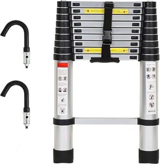 Aluminium telescoop 13 treden – 3,6 meter