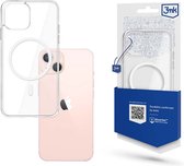 3mk - iPhone 14 - Mag Safe - Officieel Telefoonhoesje - Transparant - Top + Kwaliteit - Valbescherming