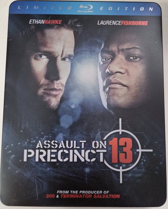 Limited Edition Blu-ray van Assault on Precinct 13 met Ethan Hawke en Laurence Fishburne.