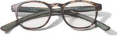 IKY EYEWEAR Leesbril RG-4001A havana groen +2.50