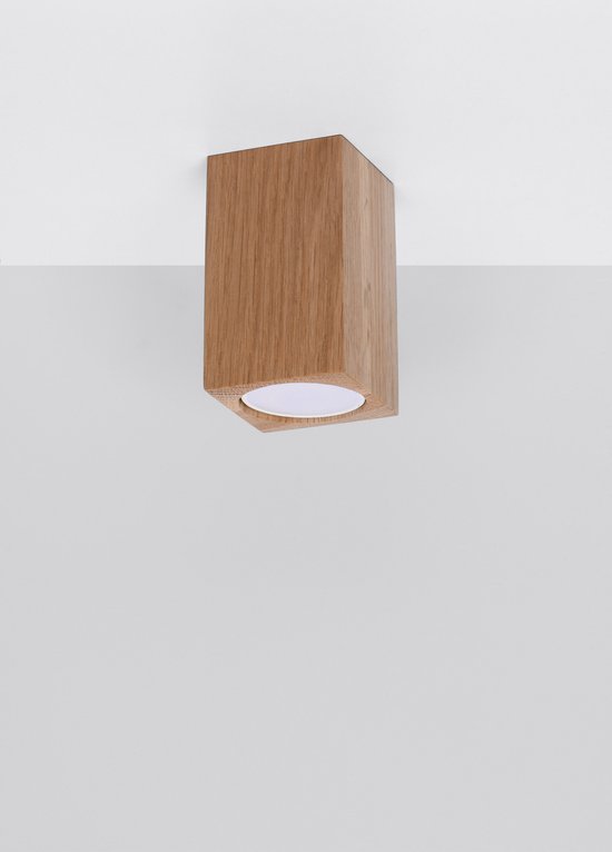 Plafond Keke 10 - Plafondlampen - Hanglamp - GU10 - Bruin