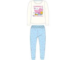 Peppa Pig pyjama learning is my super power katoen blauw maat 116