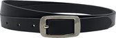 Fana Belts Dames Riem Leer - Luxe Gesp - Smalle Riem - Taillemaat 80 - Kleine Maat Riem