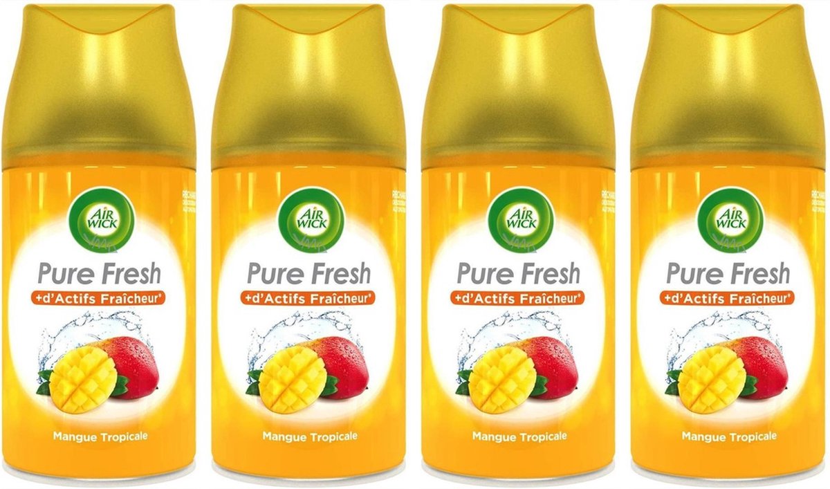 Air Wick Freshmatic Mango - Voordeelverpakking 4 x 250 ml