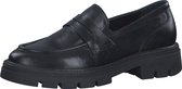 MARCO TOZZI MT Leather sock and Lining Dames Slipper - BLACK - Maat 40