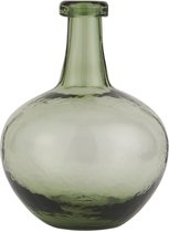 Ib Laursen - Mondgeblazen vaas gerecycled glas - groen