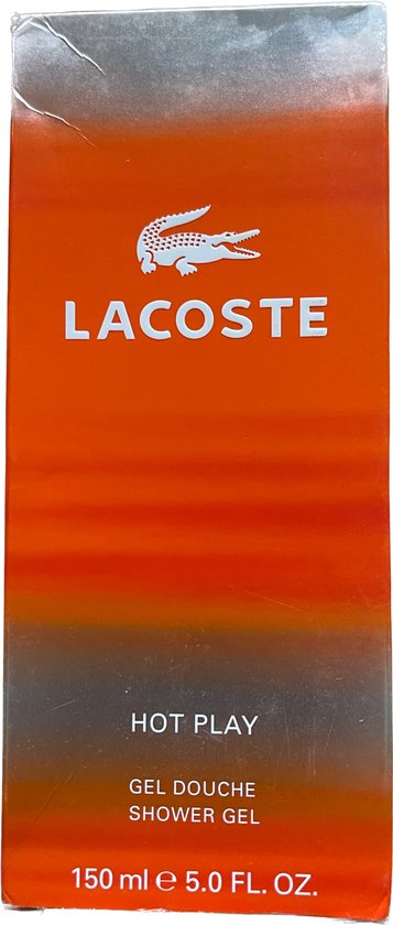Lacoste Hot Play shower gel 150ml | bol.com