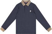 Jongens polo shirt - Mood indigo blauw