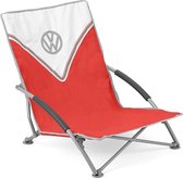 Volkswagen lage campingstoel rood