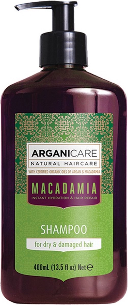 Macadamia shampoo voor droog en beschadigd haar 100ml