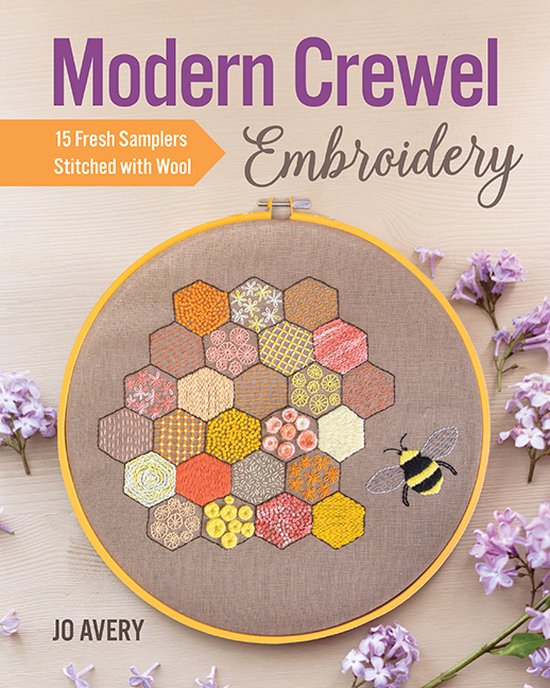 Modern Crewel Embroidery - cover