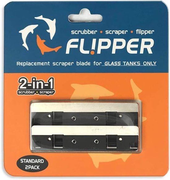 Flipper Blades Standaard SS 2pck