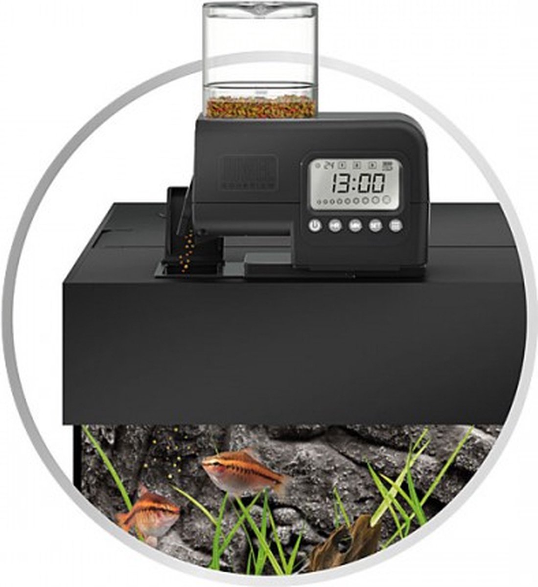 Juwel Smartfeed 2.0 - Automatic Feeder - Voederautomaat - 110 ml Zwart thumbnail 3