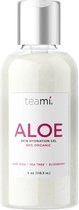 Teami | Aloès, Gel Hydratant Peau Bio | Aloès, gel hydratant bio pour la peau | Ultra-hydratant | Adoucissant pour la peau | Pour visage/corps/cheveux | Végétalien