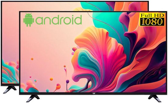 Q.2 HX4301 | 108 cm (43 inch) TV | 2K FHD 1920x1080| Android TV | HDR |  Dolby Vision |... | bol