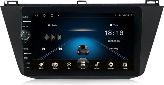 Volkswagen Beetle 2004-2010 Système de Navigation et multimédia Android 12  1 Go de RAM