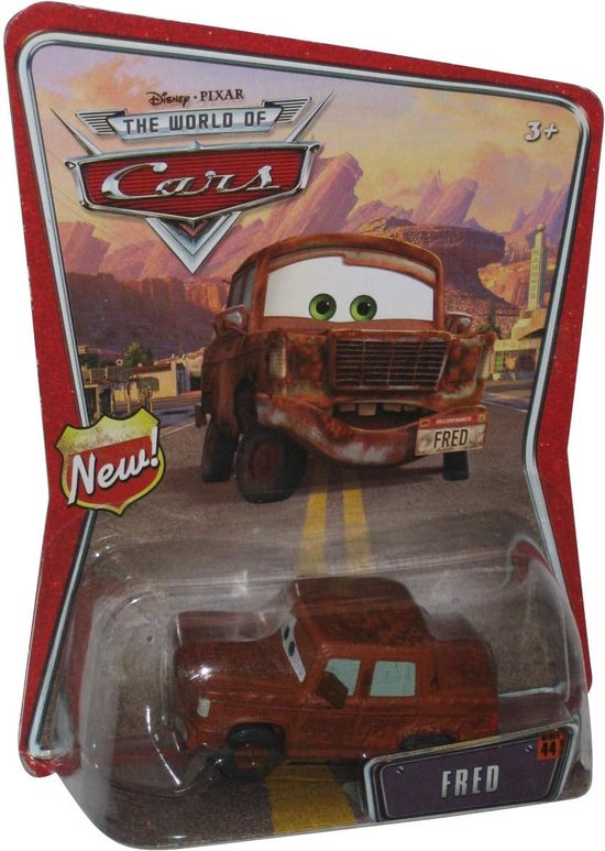 Fred Disney Pixar Cars Mattel Le monde des voitures | bol