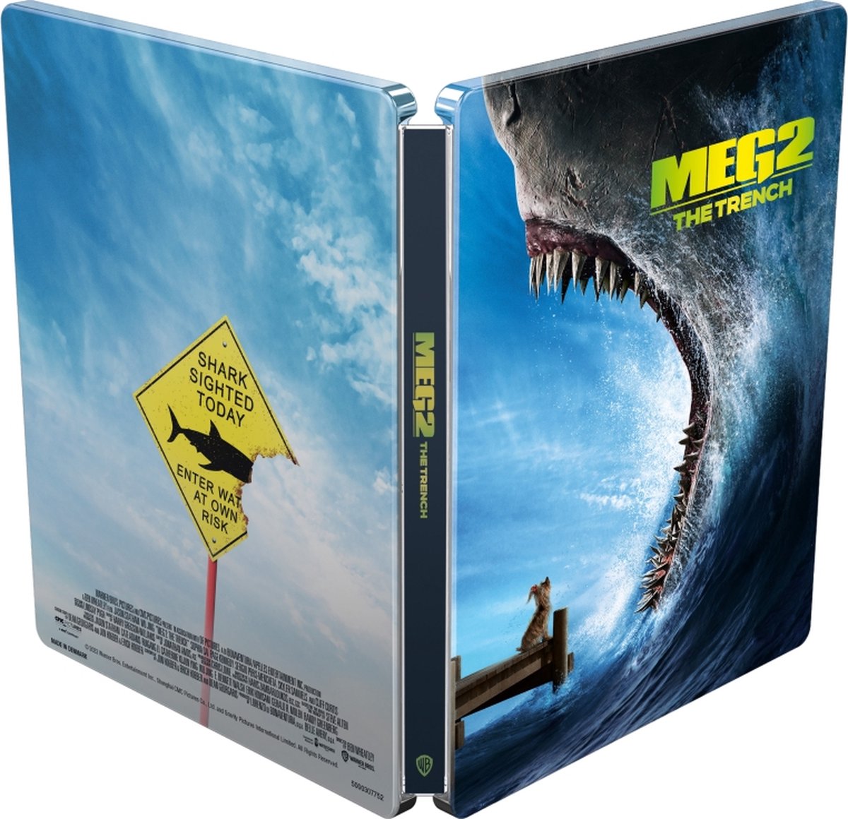 The Meg 2 Films Blu-ray (The Meg / Meg 2: The Trench) (Netherlands)