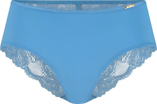 Sapph - Short voor vrouwen - Met see-through kant - Fabulous - Blauw - L