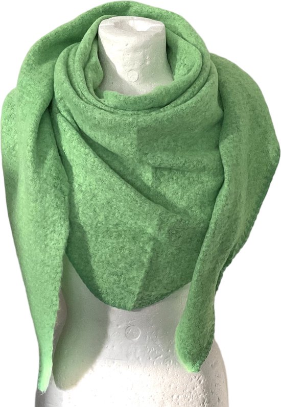 Warme Driehoekige Sjaal - Groen - 195 x 80 cm (948821#)