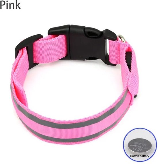 Premium LED Hondenhalsband – Oplaadbaar & Regenbestendig – LED Hondenband