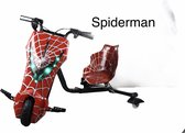 Elektrische drift trike karts met vering en LED verlichting - drie racestanden – SPIDERMAN